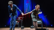 Roger Willemsen und Anke Engelke