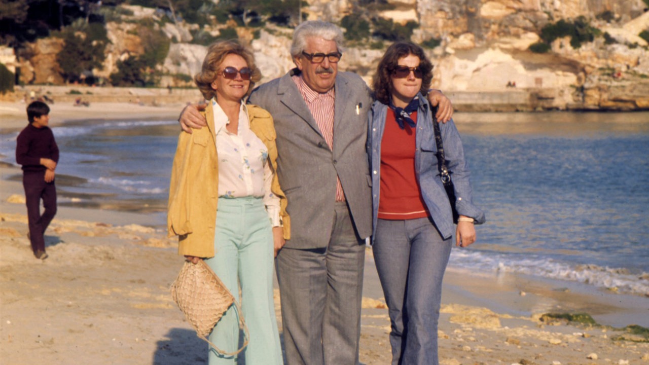 Mariele Millowitsch mit ihren Eltern