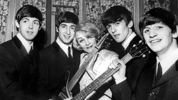 Gruppenfoto von 1963: Die Beatles treffen auf Marlene Dietrich 