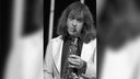 Udo Lindenberg in den 70er Jahren am Saxophon