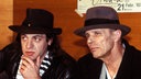 Sänger Udo Lindenberg und Künstler Joseph Beuys 1983