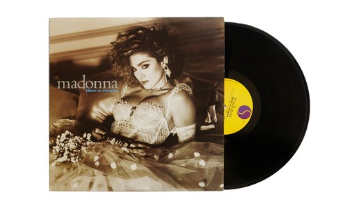 Schallplattencover von Madonna "Like a virgin"