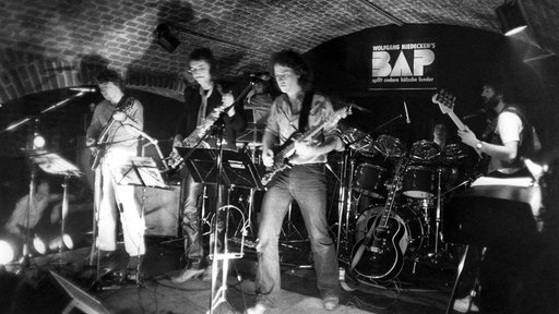 Wolfgang Niedecken mit seiner Band "BAP" 1979