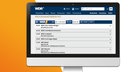 Programmvorschau von WDR 4 auf einem Computerbildschirm