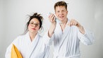 Impressionen vom Fotoshooting zur neuen WDR 4-Sendung "Der Schöne Morgen" mit Katharina te Uhle und Bastian Bender 