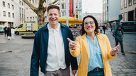Impressionen vom Fotoshooting zur neuen WDR 4-Sendung "Der Schöne Morgen" mit Katharina te Uhle und Bastian Bender 