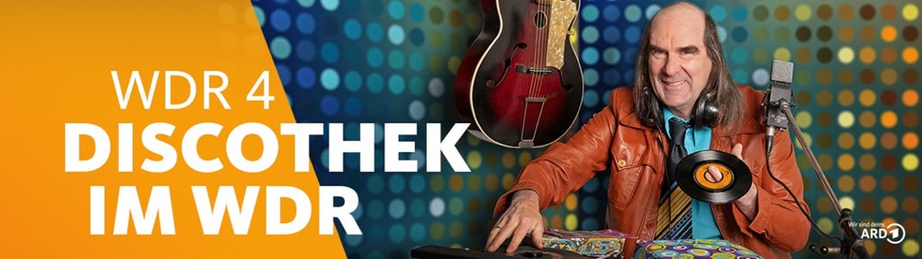 Key Visual Discothek im WDR mit Guildo Horn mit Kofferradio