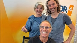 Stephan und Peter Brings bei Heike Knispel im Studio