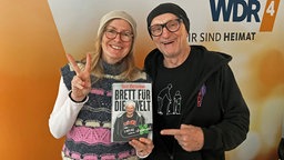 Ein Foto von Titus Dittmann und Ute Schneider im WDR 4-Studio