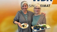 Ulla Scholz und Heike Knispel im WDR 4-Studio.