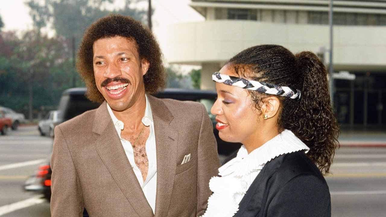 Lionel Richie mit Brenda Harvey
