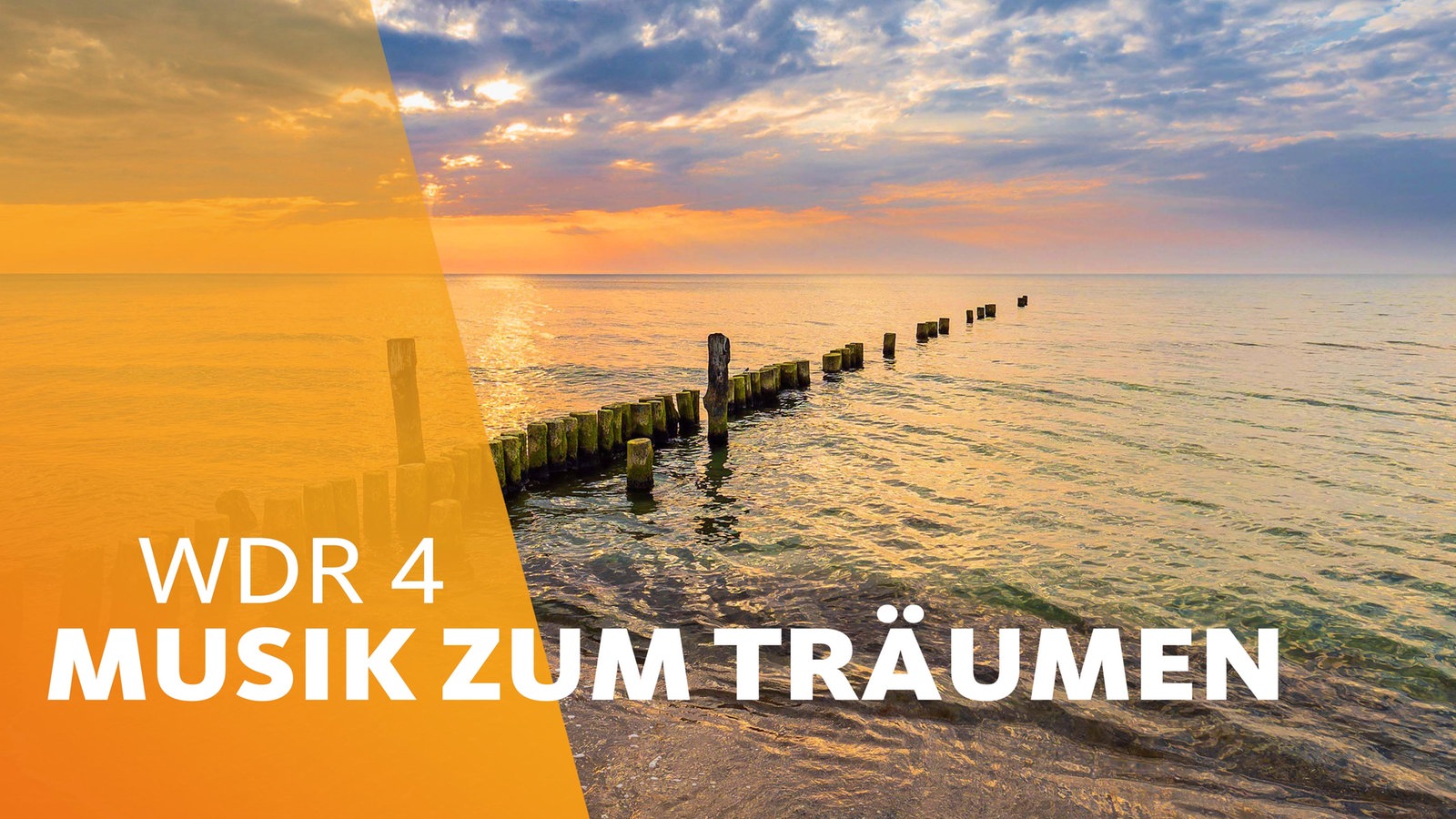 Sonnenuntergang an der Ostseeküste