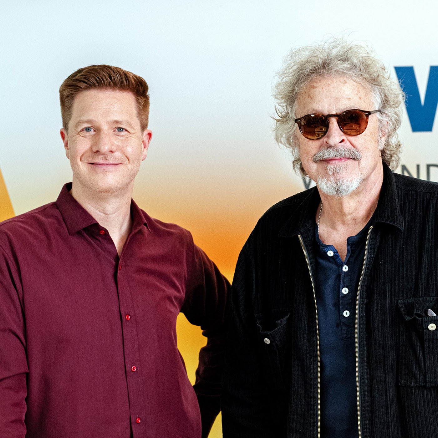Bastian Bender und Wolfgang Niedecken im WDR 4-Studio