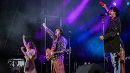 Rednex, bei einem Auftritt Open Air