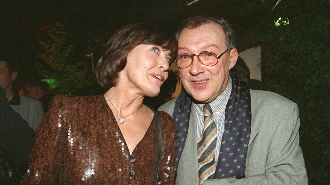 Thekla Carola Wied unterhält sich mit Jaecki Schwarz