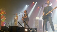 Die Band Fiasko auf der Bühne
