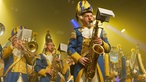 Die Bürgergarde auf der Bühne