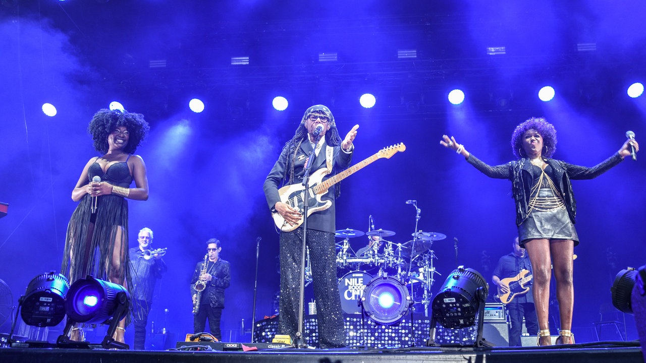 Impressionen aus Geldern vom Konzert von Nile Rodgers & CHIC plus Kool & The Gang (21.8.2025)