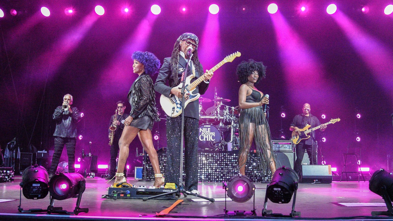 Impressionen aus Geldern vom Konzert von Nile Rodgers & CHIC plus Kool & The Gang (21.8.2025)