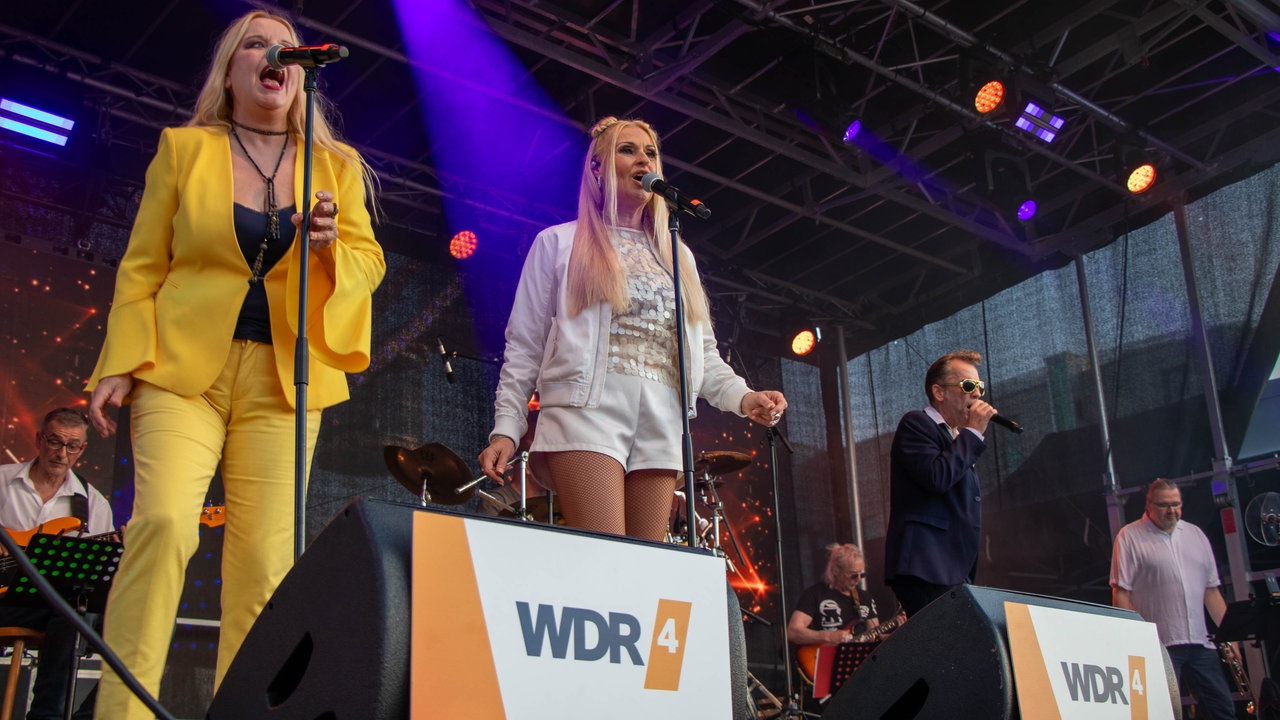 WDR 4 Sommer Open Air in Köln mit Ingo Oschmann und der WDR 4 Band