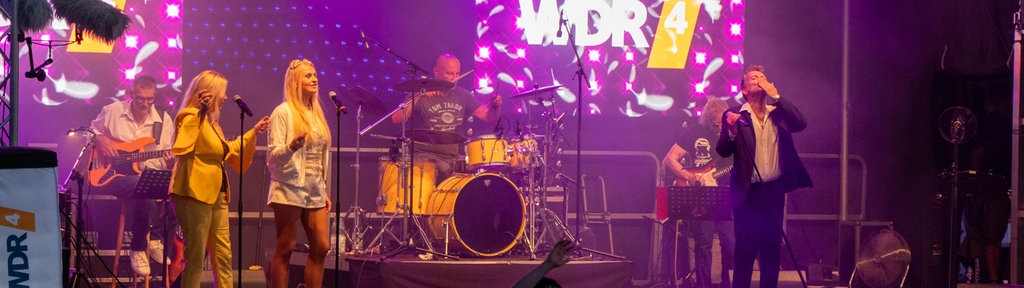 WDR 4 Sommer Open Air in Köln mit Ingo Oschmann und der WDR 4 Band