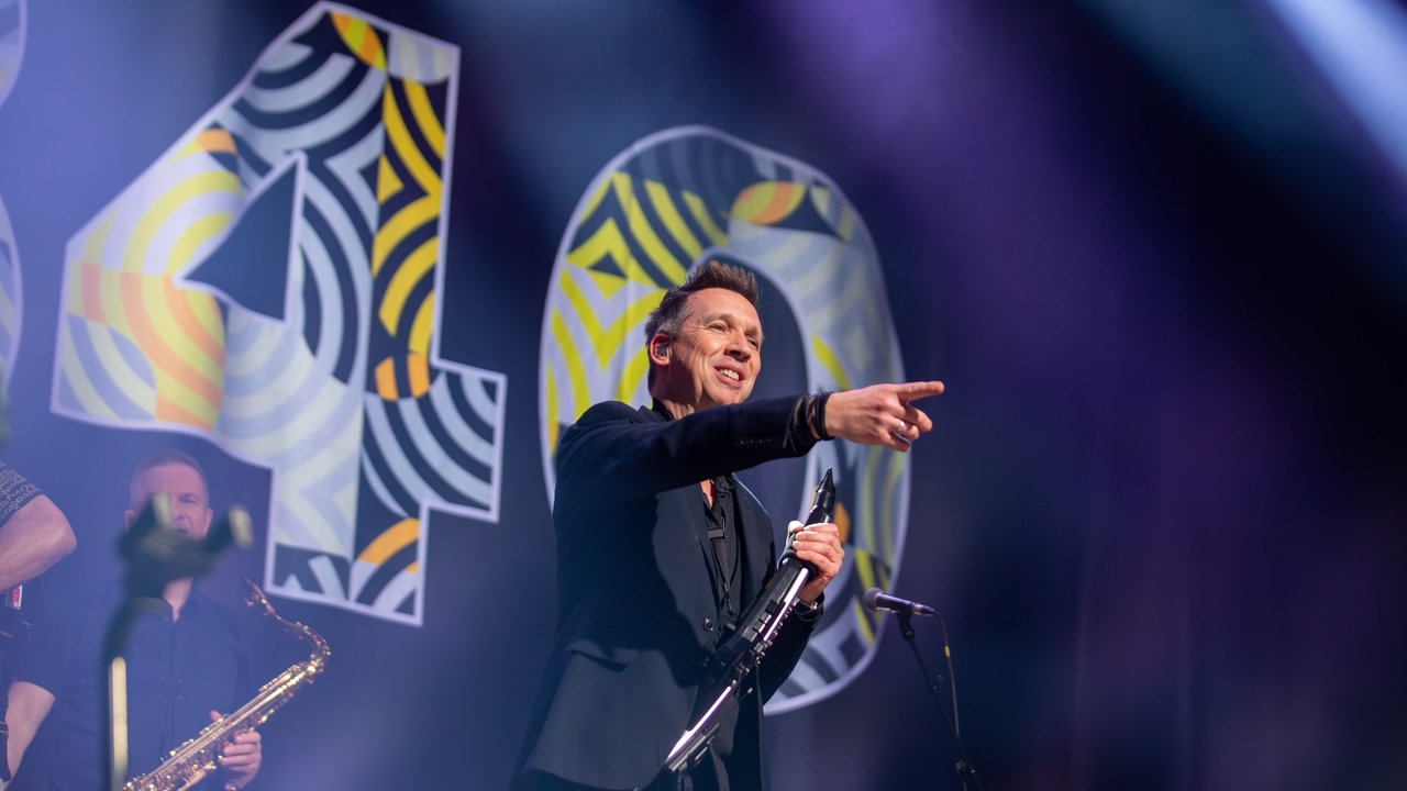 Martin Meredith auf der Bühne