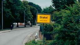 Ortseingangsschild Brakel.