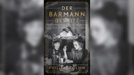 Buchcover: "Der Barmann des Ritz" von Philippe Collin: Zwei Frauen sitzen rauchend und trinkend im Vordergrund, im Hintergrund ist eine Bar mit zwei Barkeepern zu erkennen