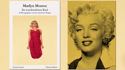 Buchcover: "Marilyn Monroe, Ein wunderschönes Kind" und "Silver Marilyn. Marilyn Monroe und die Kamera"