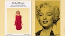 Buchcover: "Marilyn Monroe, Ein wunderschönes Kind" und "Silver Marilyn. Marilyn Monroe und die Kamera"