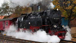 Dampflok der Harzer Schmalspurbahn