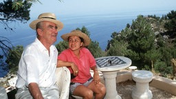 Deutscher Millionär Hasso Schützendorf auf Mallorca.