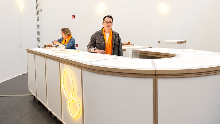 Ausstellung über Kunst und Essen