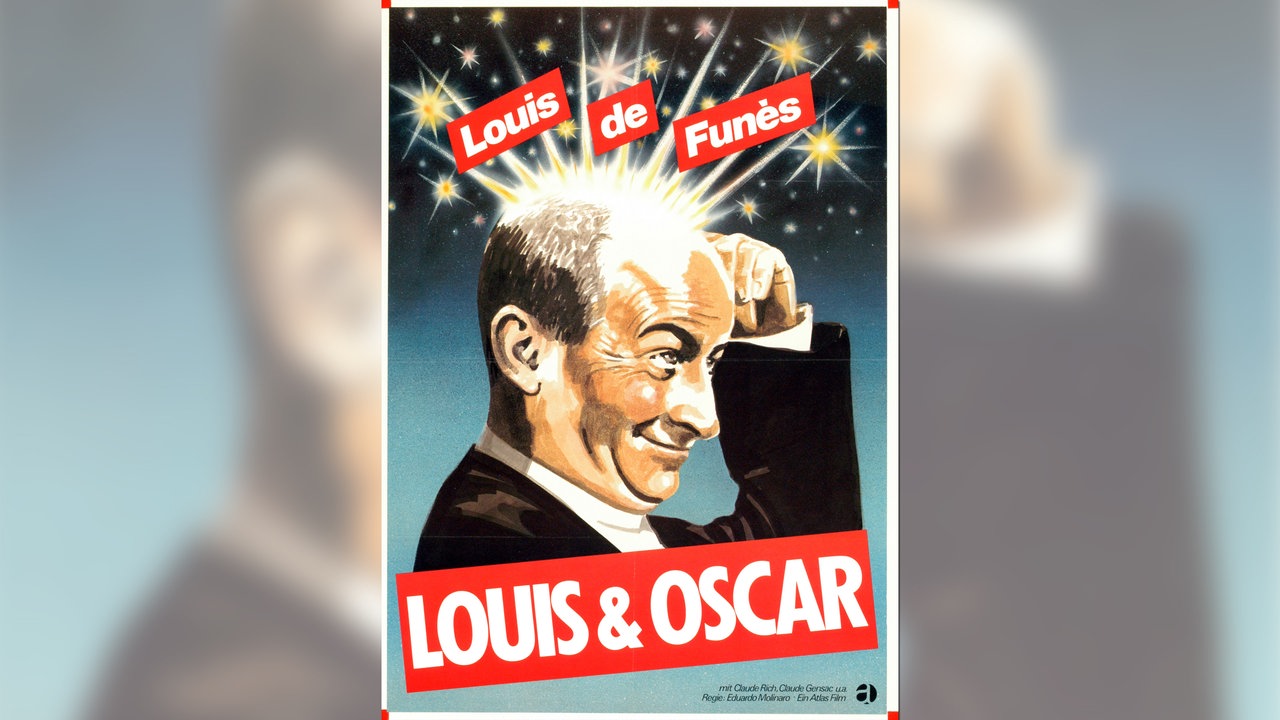 Filmplakat zum Spielfilm "Oscar" (Frankreich, 1967) mit Louis de Funès