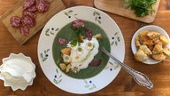 Brennnesselcremesuppe