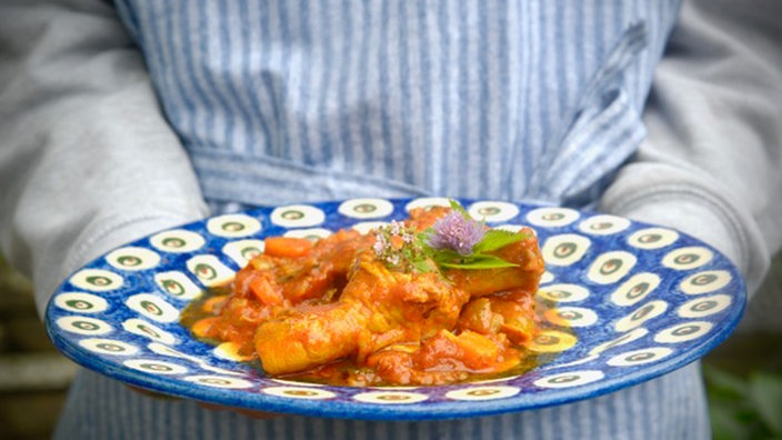 Malawian Chicken Curry im Dutch Oven