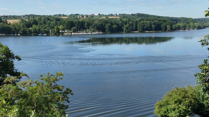 Wandern am Baldeneysteig in Essen