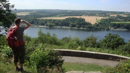 Wandern am Baldeneysteig in Essen
