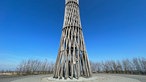Die Wendeltreppe zur Aussichtsplattform
