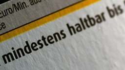 Mindesthaltbarkeitsdatum