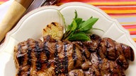 Lammsteak (Symbolbild kann vom Rezept abweichen)