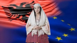 Bot "Diella" trägt traditionelle albanische Tracht und ist die weltweit erste KI-generierte Ministerin. 