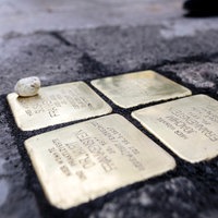 Stolpersteine für Dr. Kurt Frankenstein, Susanne Frankenstein, Joachim Frankenstein und Maria Frankenstein am Kaiser-Wilhelm-Ring 42 in Köln