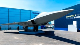 Modell des Kampfflugzeugsystems NGF (FCAS).
