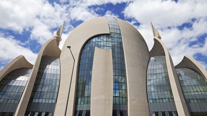 Die DITIB-Zentralmoschee in Köln