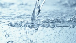 Nahaufnahme Sprudelwasser