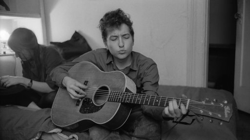 Dylan in seinem Apartment in New York, November 1961