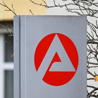 Symbolbild: Logo der Agentur für Arbeit.