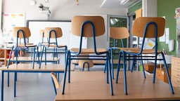 Symbolbild: Leeres Klassenzimmer.