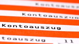 Symbolbild: Kontoauszüge